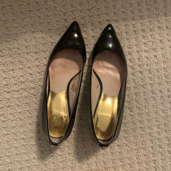 Black womens size 6 pumps - Picture 1 of 4